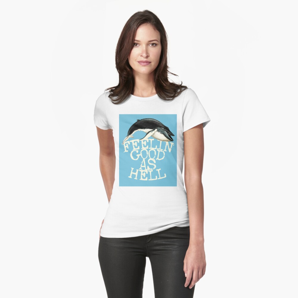 Item preview, Fitted T-Shirt designed and sold by WildRootsArt.