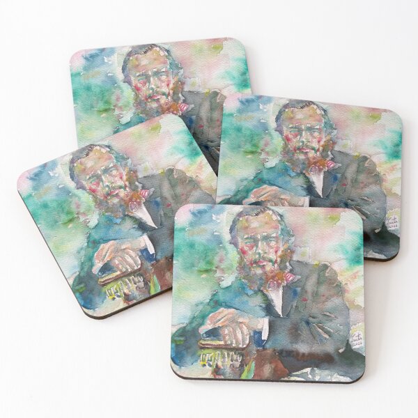 Item preview, FYODOR DOSTOEVSKY - watercolor portrait.10 designed and sold by lautir.