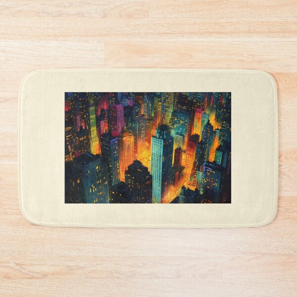 Item preview, City Skylines at Night designed and sold by Alin Richard Iovănuț.