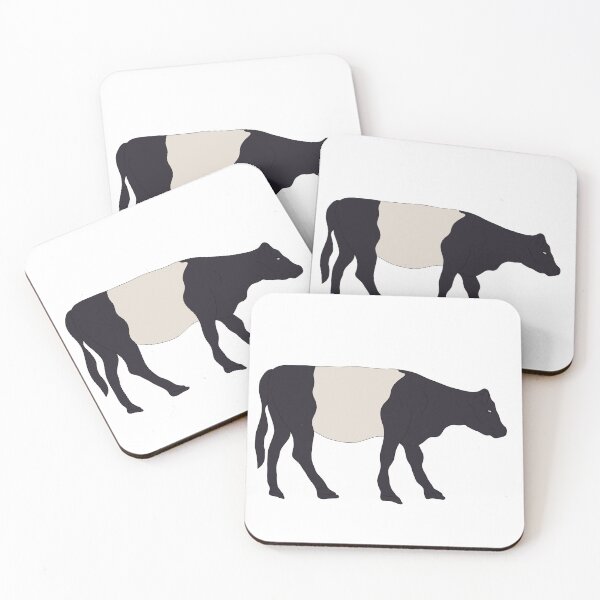 Item preview, Belted Galloway Cow designed and sold by Eva Freeman.