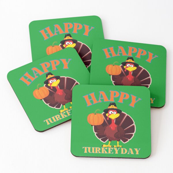 Item preview, Happy Turkey Day T-Shirt Cute Thanksgiving Outfit Fall Harvest Celebration Tee designed and sold by TrebdoraCrafts.