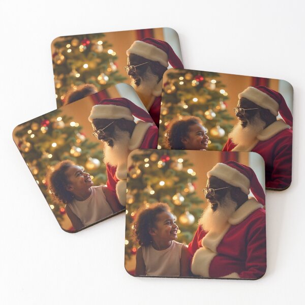 Item preview, Sweetest Kid and Black Santa designed and sold by JoyPhotoArt.