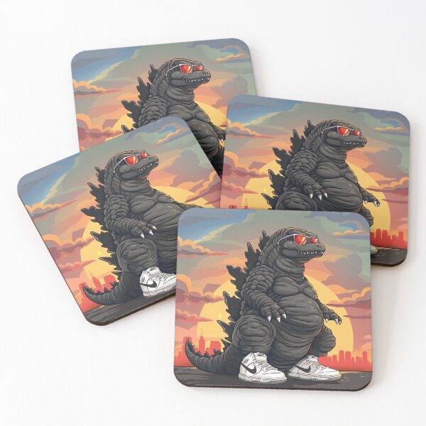 Item preview, Godzilla on vacation designed and sold by ErrorRoom.