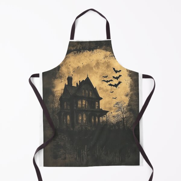 Item preview, Vintage Halloween Haunted House | Gothic Victorian Ghost Manor designed and sold by Moments-Studio.