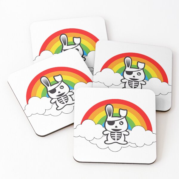 Item preview, Pirate Rabbit on Rainbow designed and sold by brineB.