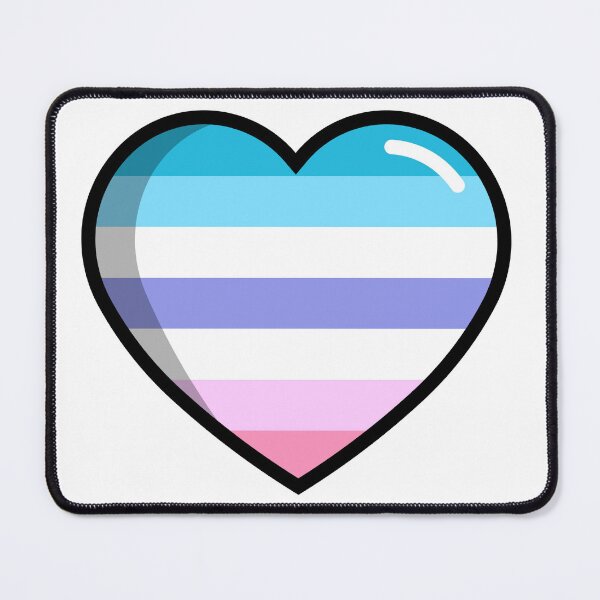 Item preview, Bigender Heart designed and sold by Dcruzer.