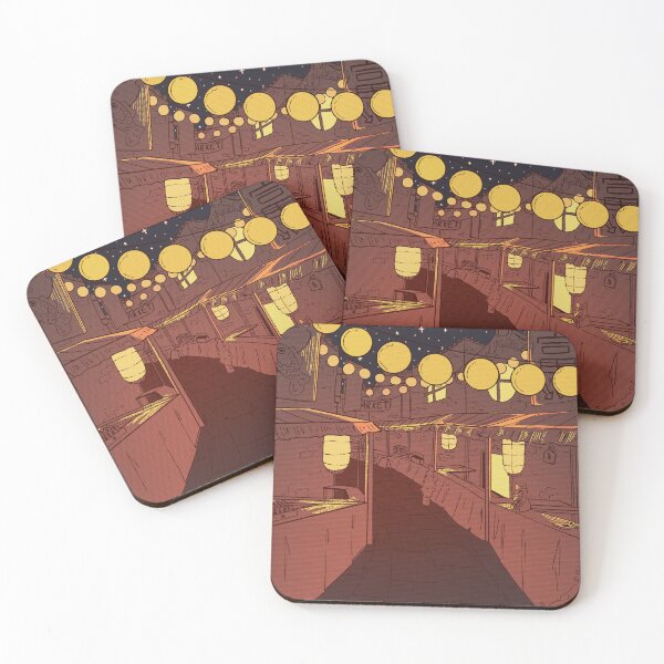 Item preview, Market street Japanese inspired designed and sold by HiganbanaShop.