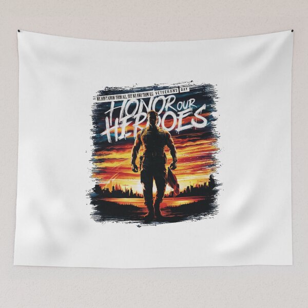 Item preview, Honour Our Heroes – Colorful Soldier Design for Veterans Day designed and sold by asprse.