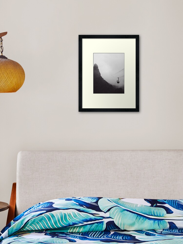 Thumbnail 2 of 7, Framed Art Print, Cable car to Kasprowy Wierch - Polish Tatra - Poland - SELLENNIUM designed and sold by SimonGA.