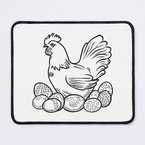 Item preview, Easter Egger﻿ Chicken a cute Easter Gift designed and sold by GeoSketchWear.