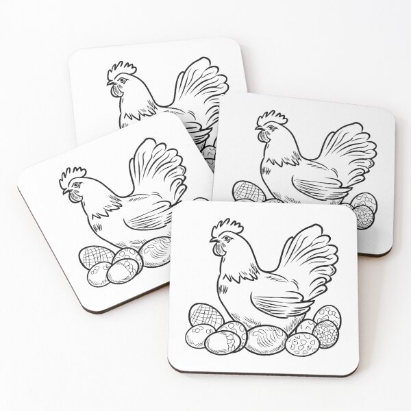 Item preview, Easter Egger﻿ Chicken a cute Easter Gift designed and sold by GeoSketchWear.