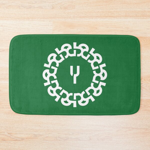 Item preview, Chain Link Letter Y with Bold Geometric Emblem  designed and sold by rasagamastore.