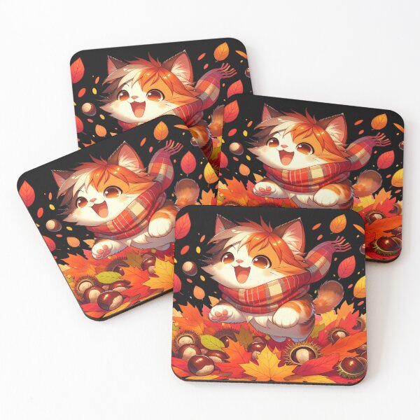 Item preview, Hello Autumn Cat designed and sold by Digitayaa.