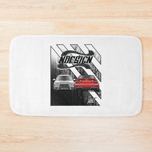 Item preview, mitsubishi lancer evoX front and rear white red  designed and sold by NaquashM.