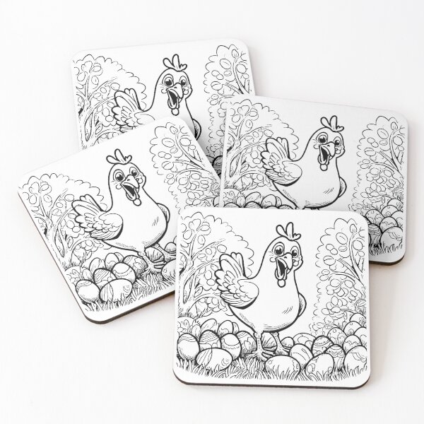 Item preview, Easter Egger﻿ Chicken a cute Easter Gift designed and sold by GeoSketchWear.