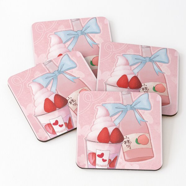 Item preview, Pinks drinks designed and sold by HiganbanaShop.