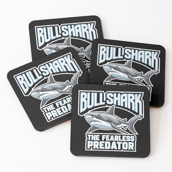 Item preview, Bull Shark Fearless Predator for Shark Lovers & Ocean Enthusiasts designed and sold by KLArtzStore.