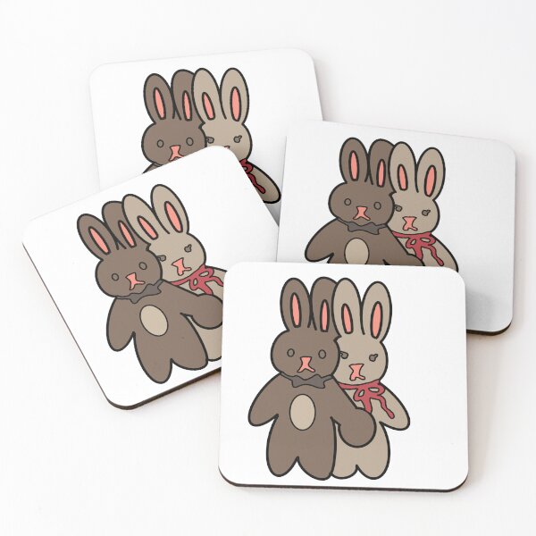 Item preview, Two Bunnies designed and sold by LuminosityStore.