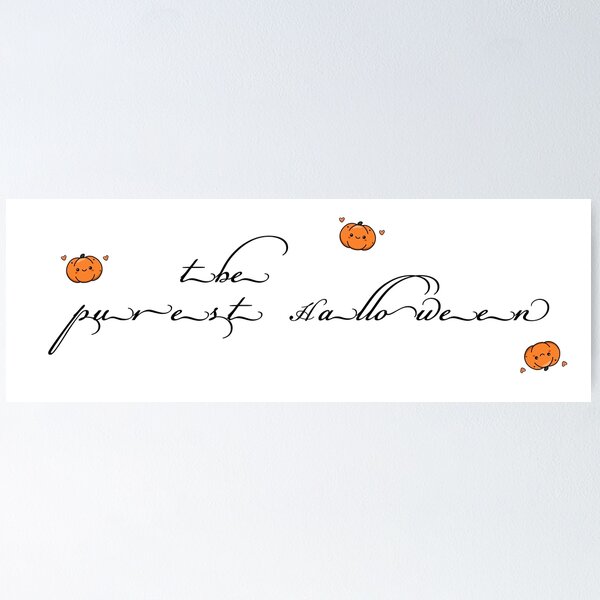 Item preview, The Purest Halloween: Effortless Elegance in Bold Simplicity, Unique designed and sold by villacreativa.
