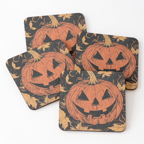 Item preview, Vintage Jack-o'-Lantern | Retro Halloween Art | Classic Pumpkin Print designed and sold by Moments-Studio.