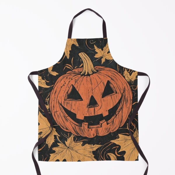 Item preview, Vintage Jack-o'-Lantern | Retro Halloween Art | Classic Pumpkin Print designed and sold by Moments-Studio.