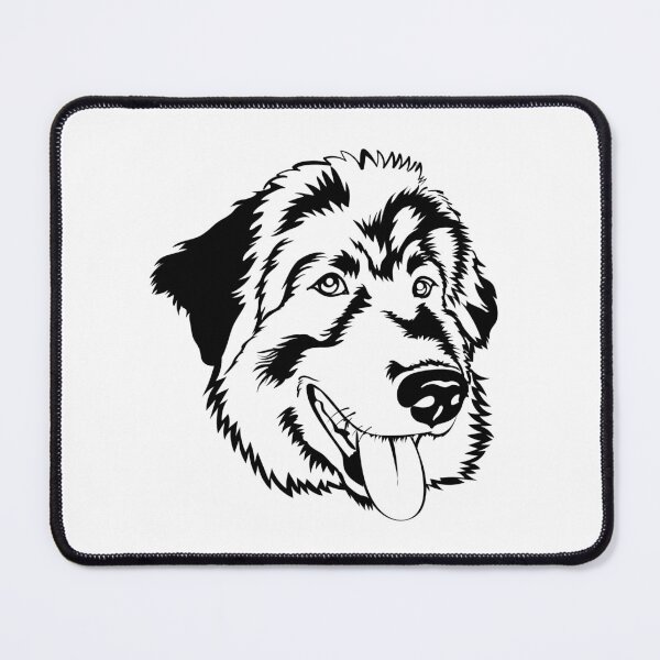 Item preview, Great Pyrenees, German shepherd black and white designed and sold by Eva Freeman.