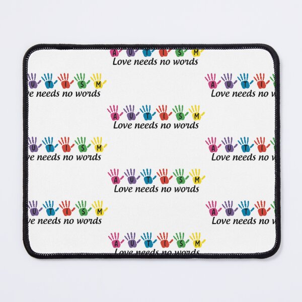 Item preview, Autism, Love Needs No Words designed and sold by TheSilentArtists.