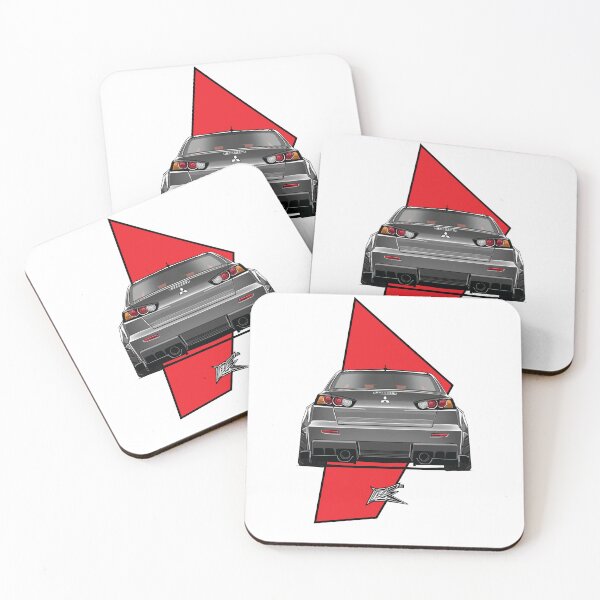 Item preview, mitsubishi lancer evoX wide rear gray  designed and sold by NaquashM.