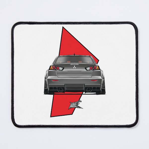 Item preview, mitsubishi lancer evoX wide rear gray  designed and sold by NaquashM.