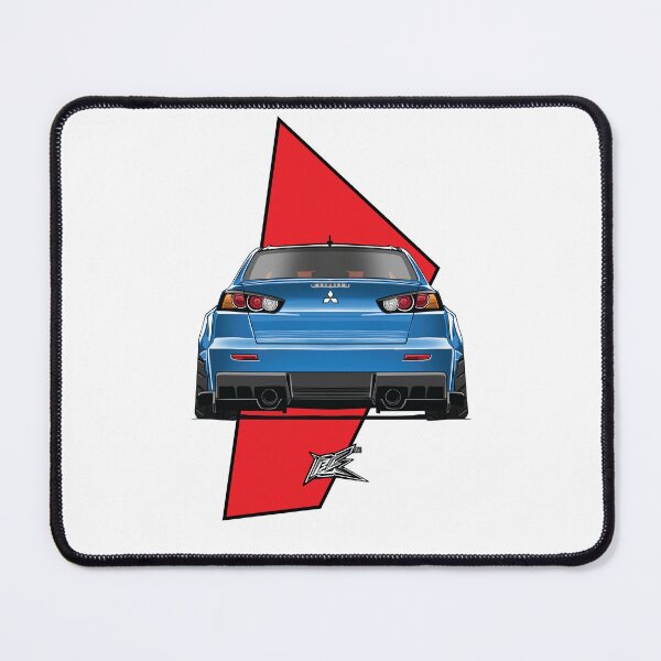 Item preview, mitsubishi lancer evoX wide rear blue designed and sold by NaquashM.