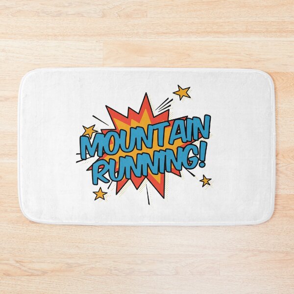 Item preview, Mountain Running! designed and sold by orlumbuspirate.