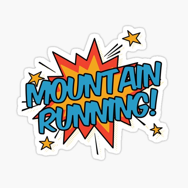 Item preview, Mountain Running! designed and sold by orlumbuspirate.