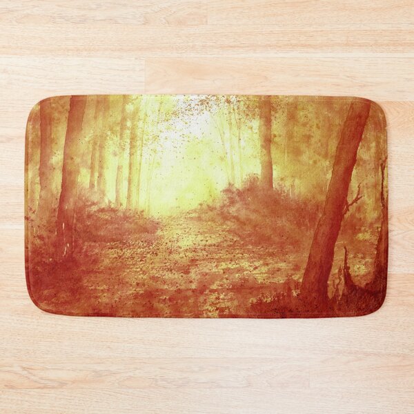 Item preview, My Favourite Colour is Autumn Too Watercolour Art designed and sold by Tezoodle Art.