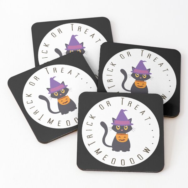 Item preview, Trick or Treat.. Meooow (Halloween Special) designed and sold by Shy Introvert Tales.