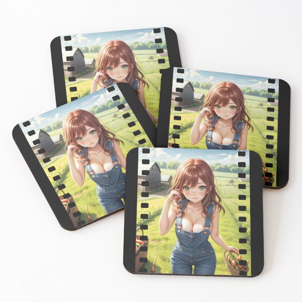 Item preview, Sexy Manga Farmer Girl Movie Scene Illustration designed and sold by Hungry-Murphy.