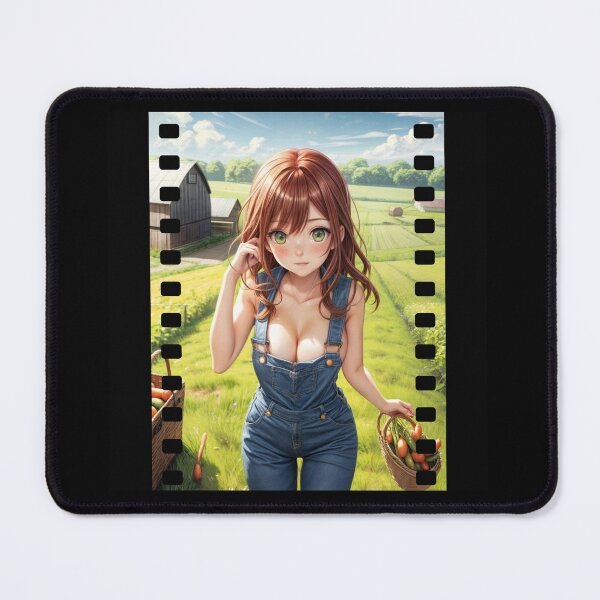 Item preview, Sexy Manga Farmer Girl Movie Scene Illustration designed and sold by Hungry-Murphy.