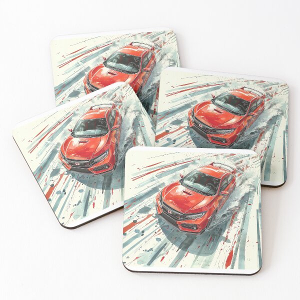 Item preview, 2020 Honda Civic Type R FK8 Milano Red designed and sold by motomojo69.