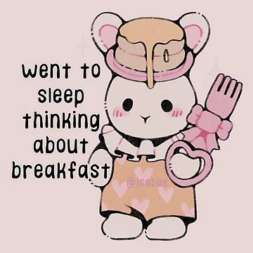 Artwork thumbnail, Breakfast Rabbit by Isa-bee