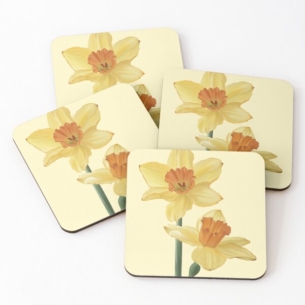 Item preview, Yellow Flower Colourful Modern Poster Wallart designed and sold by Karakhan.