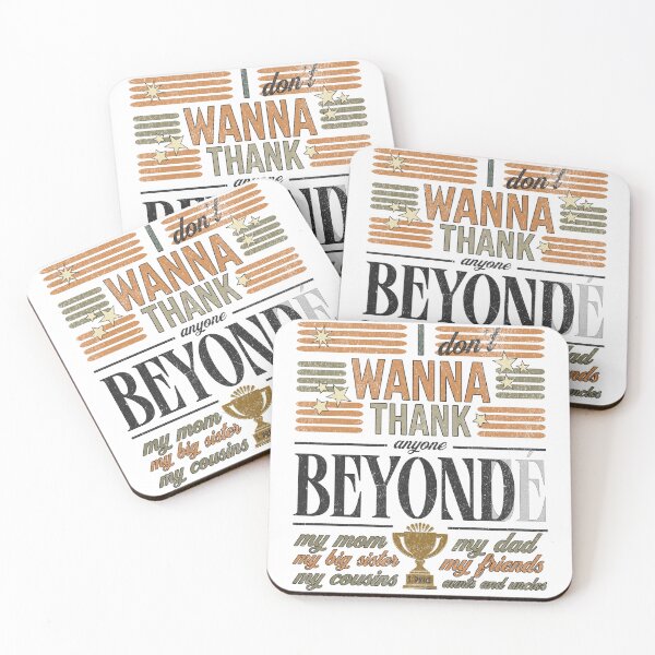 Item preview, I (don't) wanna thank designed and sold by VariousGoodies.