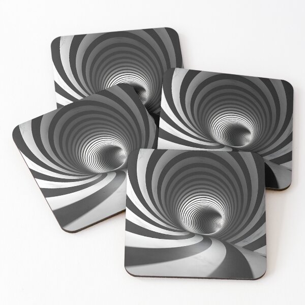 Item preview, Optical - Black & White Optical Tunnel designed and sold by KootenayDesigns.