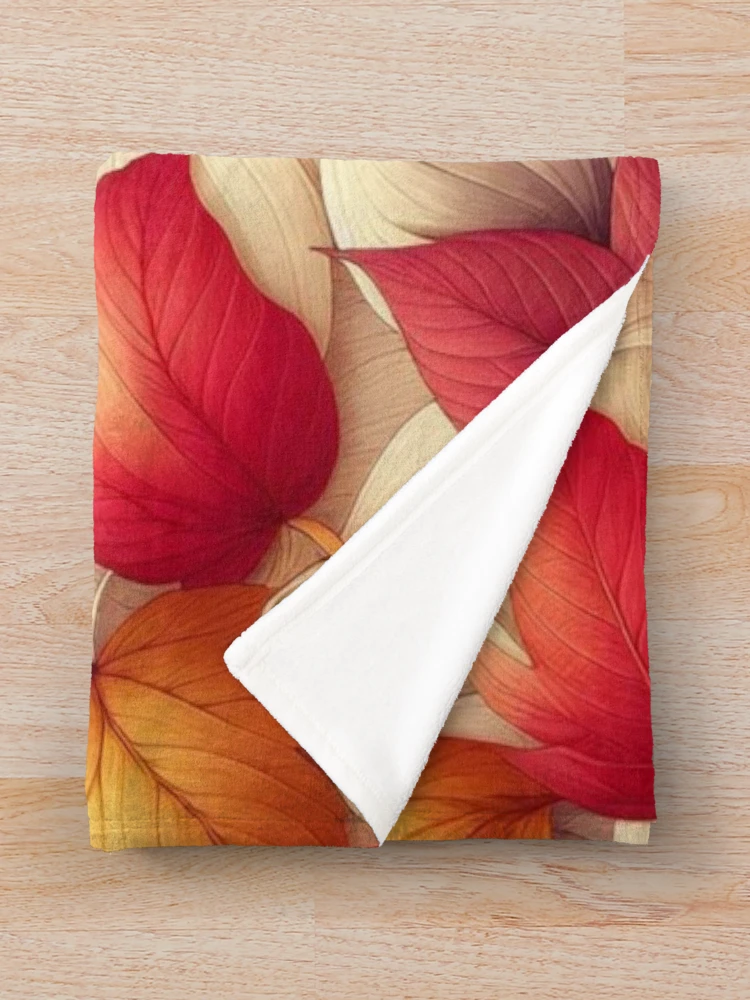 Thumbnail 3 of 6, Throw Blanket, Autumn Pattern designed and sold by Rui Fernandes.
