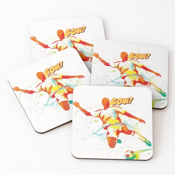 Item preview, "Dynamic Soccer Goal Celebration" designed and sold by Graphollio-shop.