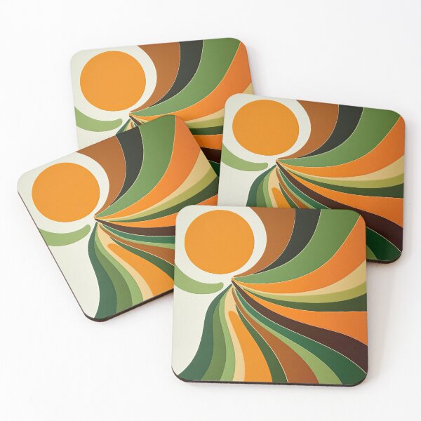 Item preview, Sunburst Waves designed and sold by BasajaunStudio.
