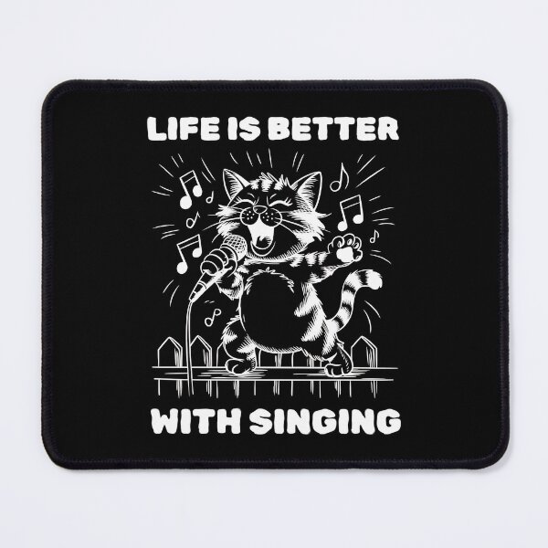 Item preview, Life Is Better With Singing Karaoke Music Lovers Gifts designed and sold by FallenStarArt.