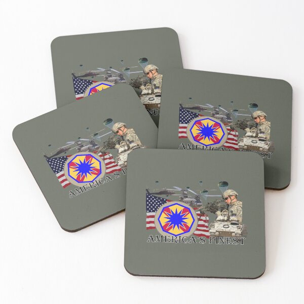 Item preview, US ARMY battalions divisions regiments installions base hq collection   FIND YOURS designed and sold by THE AMERICAN TEEVANGELIST.