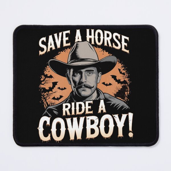 Item preview, Save a horse ride a cowboy vintage designs - Halloween designed and sold by Redjakkal.