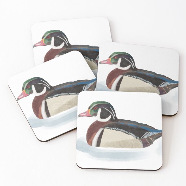 Item preview, Wood Duck Painting designed and sold by Gina Munson.