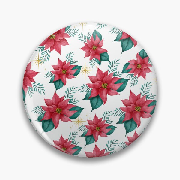Item preview, Charm festivo de flor de pascua designed and sold by NolineXpression.