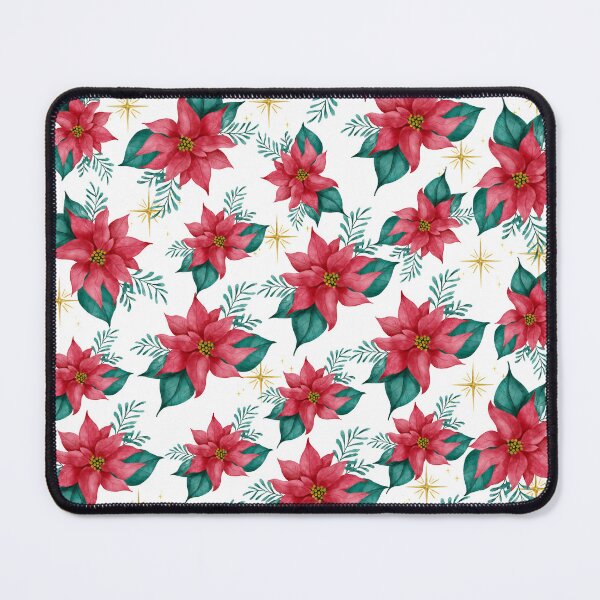 Item preview, Festive poinsettia charm designed and sold by NolineXpression.